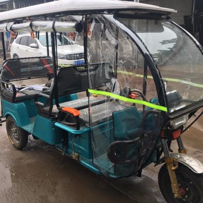 China Battery Operated Sightseeing Rickshaw Gear Shifting 800watt Motor Power For Passenger for sale