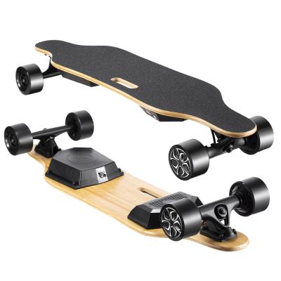 China Adult DIY Remote OEM Four Wheel 500w e Motor Power Boosted Electric Skateboard for sale