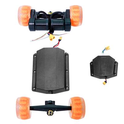 China Electric skate truck skateboard parts build DIY electric skateboard eskate hub belt motor 60KPH for powerful eskateboard for sale