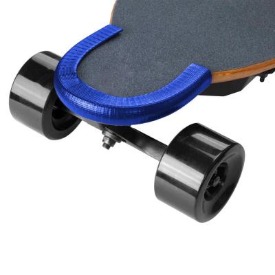 China Electric Skateboard 25*18mm E-skateboard Strip Edge Skateboard Rubber U-shaped Colorful Options Electric Skateboard Guards for sale