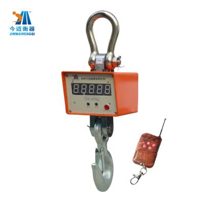 China Weighing Data Shown On Popular Body Overhead Crane Electronic Crane Scale Digital Weighing Scale 5 Ton for sale