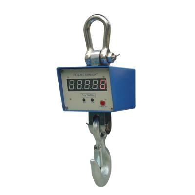 China Weighing Data Shown On Crane Body Professional Supply Industrial Electronic Weighing Scale 10 Ton Digital Hanging Scale for sale