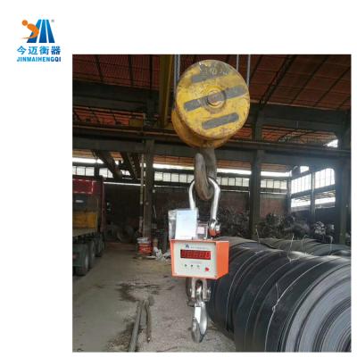 China Weighing Data Shown On Body Good Performance 2000kg Weighing Crane Scales Digital Hanging Scale Price for sale