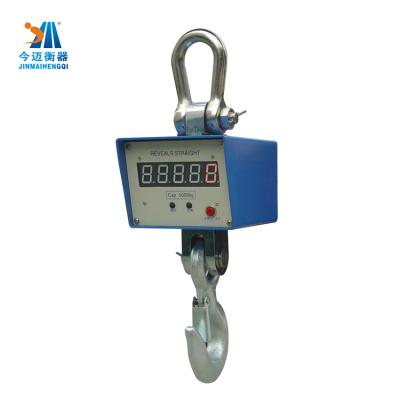 China Anti-shaking Digital Direct View Crane Scale with Led Display and 5ton 10ton 15ton Industry Remote Controller for sale