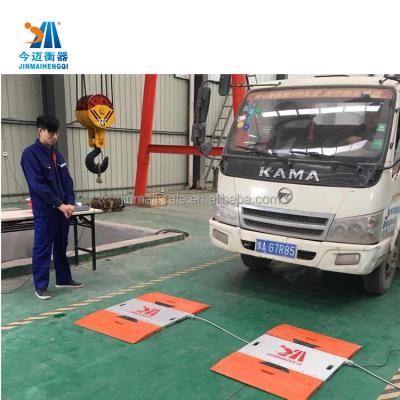 China Jinmai Portable Truck Axle Load Scale 400*700*30mm for sale