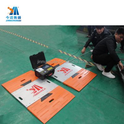 China Measure Weight Of Popular Vehicles China Portable Axle Scale Price / Truck Scale for sale