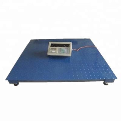 China With Printer 2000kg 1200*1200mm High Quality Digital Platform Scale For Industrial Weighing for sale