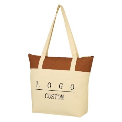 China Wholesale Zero Waste Custom Logo Economic Women Beach Promotional Gift Bag Advertising Carry Shopping Bag Tote Bag for sale