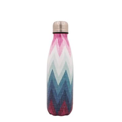 China Sustainable Water Bottle 350/500/750ml Stainless Steel Cola Shaped Thermal Insulated Water Bottle For Outdoor for sale