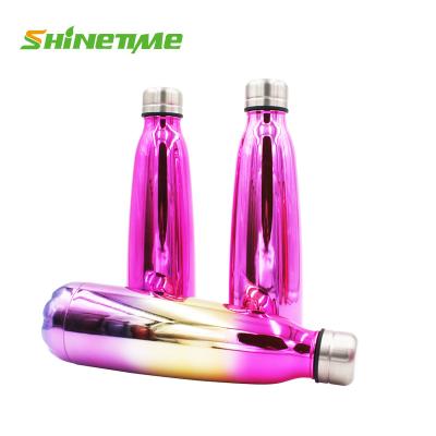 China Cola 500ML Stainless Steel Viable Shape Water Bottles Custom Vacuum Flasks for sale