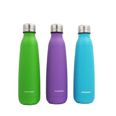 China Sustainable 350ml Stainless Steel Sports Cola Shape Custom Insulated Water Bottle for sale