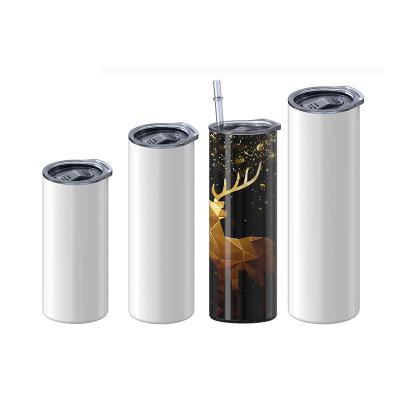 China Wholesale 304 PORTABLE Stainless Steel Sublimation 15/20/30 Ounce Sublimation Lean Tumbler With Lid for sale