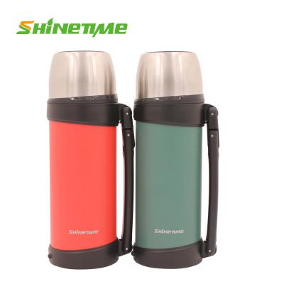 China Viable Large Capacity 18/8 Stainless Steel Vacuum Flask Canteen Vacuum Jug Flask For Outdoor Travel for sale