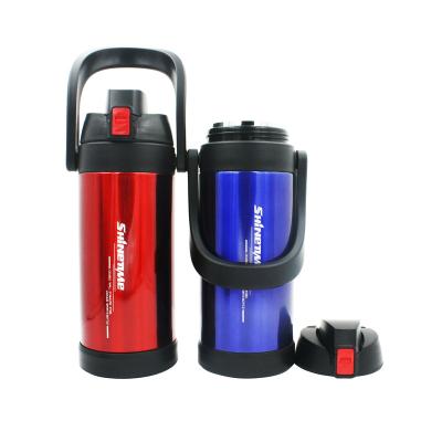 China Double Wall PORTABLE Stainless Steel Thermos Wholesale Vacuum Flask With Handle for sale