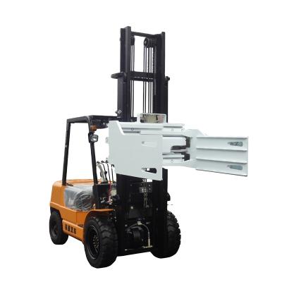 China Soft Bags Products Lift Capacity 2000kg Climbing 450 mm to 1730 mm Forklifts Class II Open Chain with Bale Clamp Attachments for Widely Use for sale