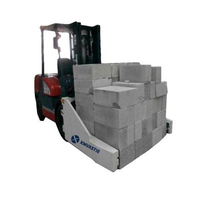 China Wholesale Gold Supplier China Convenience Safety Operation Forklift Attachment Concrete Block Clamp for sale