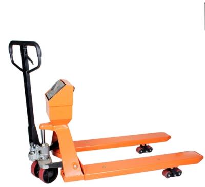 China Safety Easy Operation Pallet Scale Truck Small Capacity Mobile Weighing Manual Jack for sale