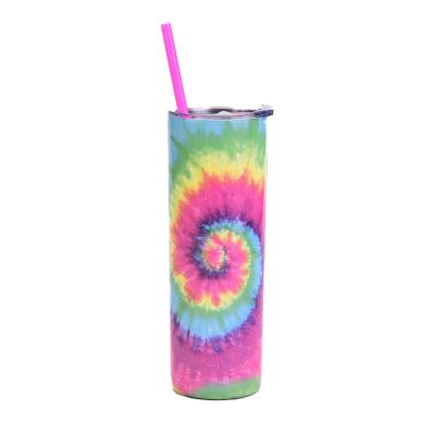 China Hot Selling 650ml Modern Stainless Steel Skinny Colorful Tumblers Double Wall Tumblers for sale