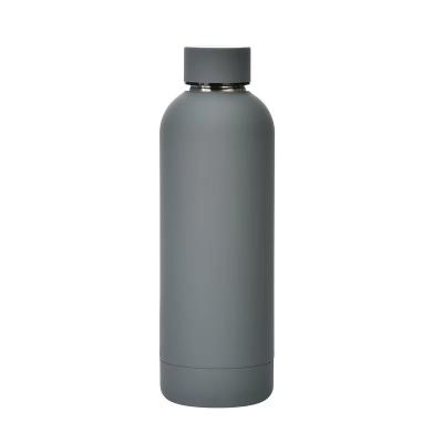 China Sustainable Durable Using Low Price 500ml Double Wall Stainless Steel Water Bottle With Custom Logo for sale