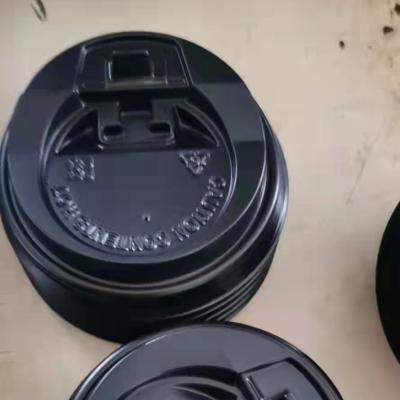 China Non Spill Plastic PS Lid Disposable Cup Lid For Coffee Cup for sale