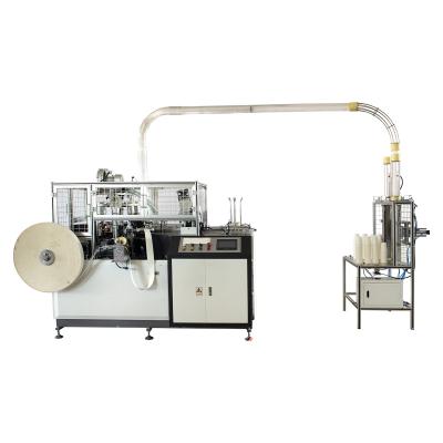 中国 food & Beverage Factory CW-NP16 Double Gear Box Paper Cup Machine PE Coated Paper Cup Making Machine With Cup Collection 販売のため