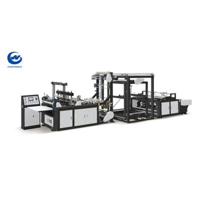 China High Speed ​​Hotels PP Non Woven Bag Making Machine T-shirt Bag Making Machine Fully Automatic (CW-C700) for sale