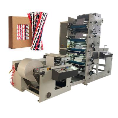 China Factory Flexo Label Printing Machine 4 Color Flexo Printing Machine Flexo Printer en venta