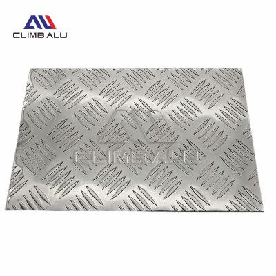 China Checker 5754 h114 racing aluminum tread plate sheet cost price for sale