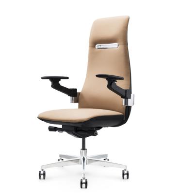 China Modern Adjustable (Height) Boss Office Chair and Leather Chair for Boss in Office or Home for sale