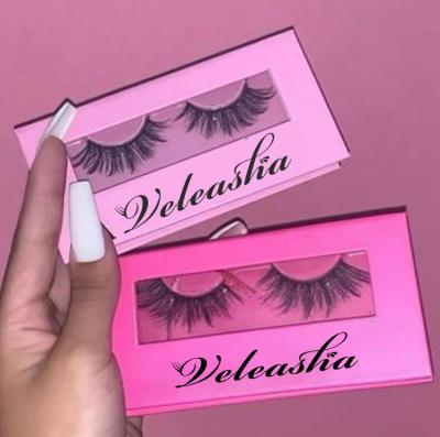 China Mink Lashes Soft Eyelashes Strip Vendor 15-18mm 3D Natural Mink Eyelashes for sale