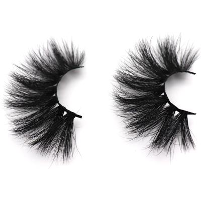 China Long & thick & Mink Lashes Wholesale Vendors Premium Dramatic High Quality Mink Eyelashes 25mm for sale