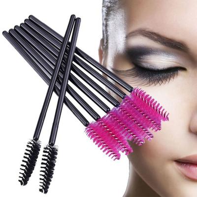 China Be Slightly Bent Eyelash Brush Cheap Eyebrow Brush Disposable Mascara Wands Applicator Eyelash Brush Makeup Tools Seller for sale