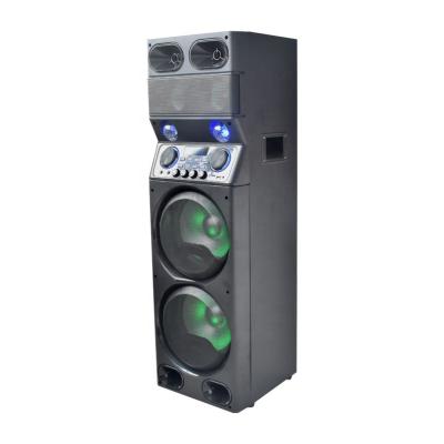 China Dual Speaker Audio Disco\Bar\Club\Home Party Active Blue Tooth 12 Inch Super Bass Speaker With Wireless MIC for sale