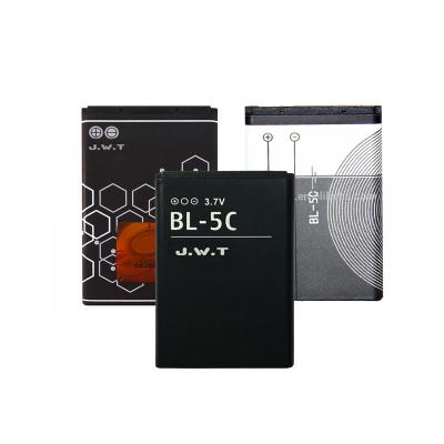 China High Quality Mobile Phone Original BL-5C 1020mAh Battery for sale