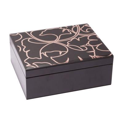 China Watch Box Adult Customized Luxury Customized PU Watch Box Leather Jewelry Box With Glass Cover for sale