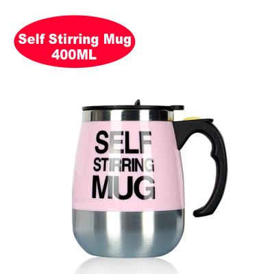 China Wholesale OEM Stainless Steel Bateri Automatic Magnetic Coffee Cup Automatic Magnetic Self Mixing Automatic Stirring Mug for sale