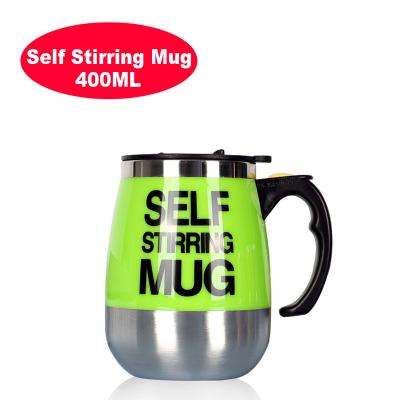 China Wholesale OEM Durable Stainless Steel Automatic Bateri Electric Coffee Magnetic Self Stirring Mug Cup for sale