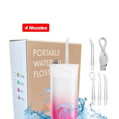 China Wholesale S57 Car Portable Rechargeable Cordless Tooth Cleaner USB Rotating Tooth Water Flosser for sale