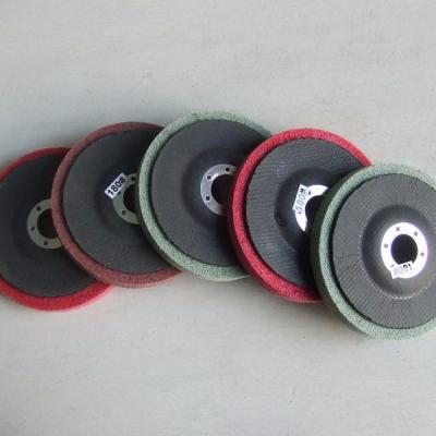 China High Quality Fiberglass Backing Disc Deburring Polishing Unitized Disc for sale