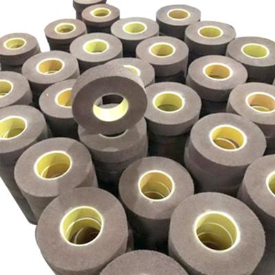 China Wholesale high quality non woven fin wheel with axle for grinding and polishing metal for sale