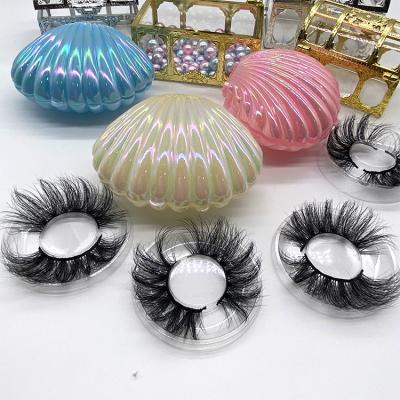 China Wholesale Natural Long Deep Lashes 3D Faux Milk Silk Strip Eyelashes With Free Plastic Box for sale