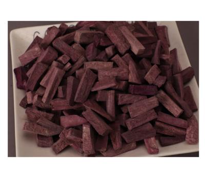 China Good Quality Materials Natural High Nutrition Sweet Delicious Stored Purple Freeze Dried Sweet Potato For Pet for sale