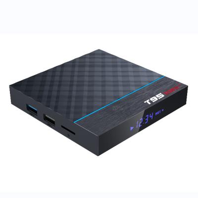 China 2021 Hottest Android 9.0 Smart TV Box WiFi 8K Media Player Set Top Box T95MAX+ Android TV Box TV for sale