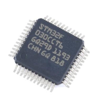 China - Original STM32F030CCT6 LQFP-48 2.4V-3.6V 20mA 48MHz 256KB 32-bit Microcontroller IC for sale