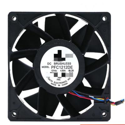 China Brand New Building Material Shops PFC1212DE 12038 Fan 12CM 12V 4.8A Super Violent High Volume Fan for sale