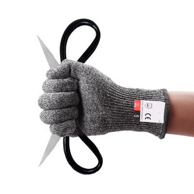 China CE EN388 4544 Anti High Temperature Cutting Heat Work Comfortable Stitching HPPE Furnace Level 5 Protection Level 5 Stab Resistant Gloves for sale