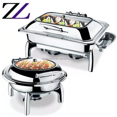 China Durable and modern other electric buffet food warmer set saving supplying stainless steel buffet beetle dish buffet food warmer set for sale