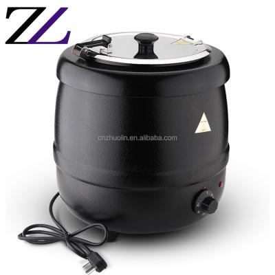 China Durable and Modern Other Hotel Soup and Stock Pots Shake Food Warmer Cook Beware for Soups Kettle 10L Stainless Steel Electric Soup Warmer Station for sale