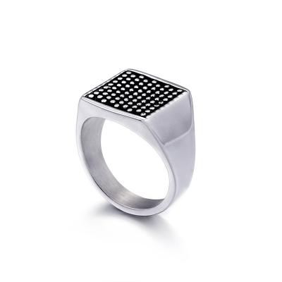 China European and American punk ornaments rock stainless steel punk ring for men's stainless steel motorcycle ring for sale