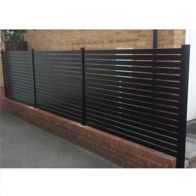 China Use For All Place DAIYA Aluminum Picket Yard Fence Decorative Black Fence for sale